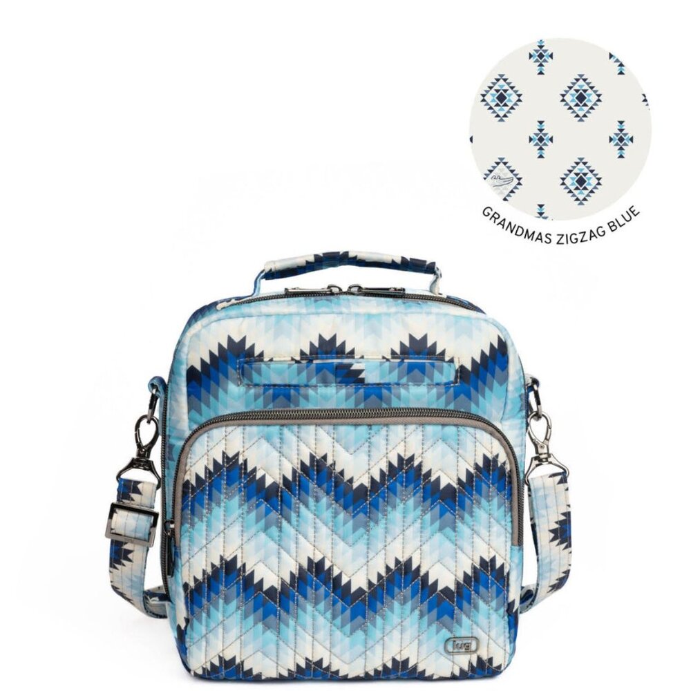Lug Guild Collection Classic Ranger 2 Crossbody Bag Bargello Mountains Blue